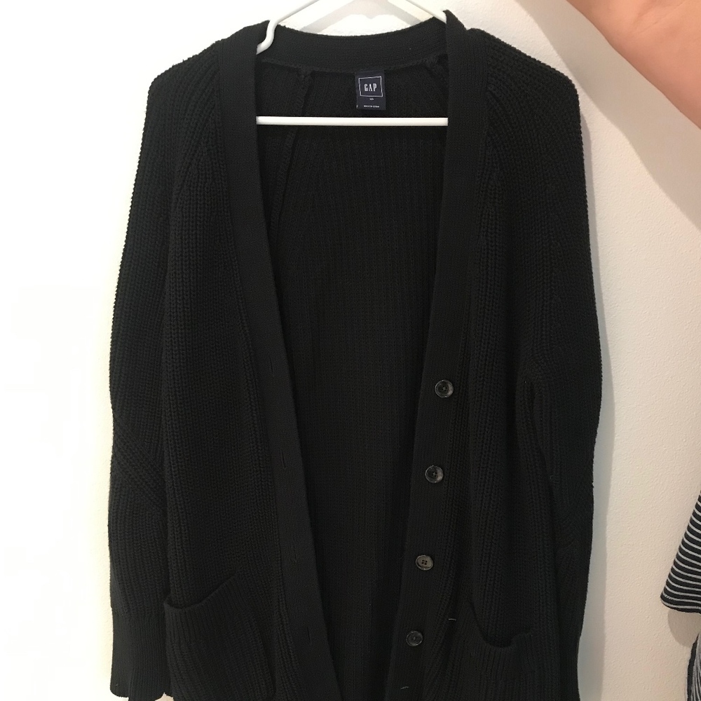 Gap Chunky Knit Button-Front Cardigan - image 1